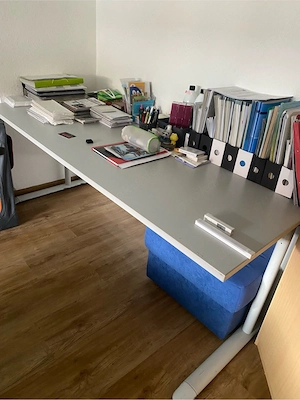 Stabiler Metalltisch 180 80   robust & stilvoll