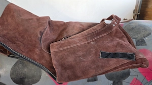 Beschlaghose Hufschmied aus Leder