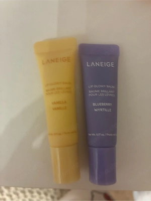 LANEIGE Lip Glowy Balm Set- Vanilla &Blueberry-NEU mini