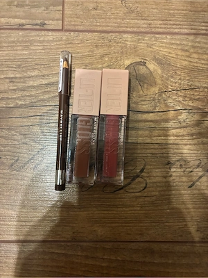 Maybelline Lippen-Kombi:Lipliner& 2mal Lifter Gloss-NEU