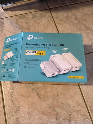 Powerline Wi-Fi 3-Pack Kit AV600