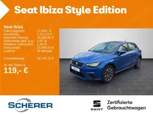 SEAT Ibiza 1.0 TSI Style LED GRA SHZ