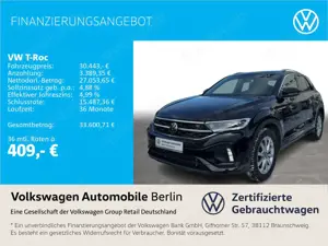 Volkswagen T-Roc 1.5 TSI DSG R-Line Pano Navi Matrix-LED