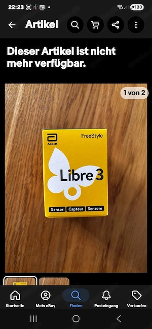 Freestyle libre 3  sensor