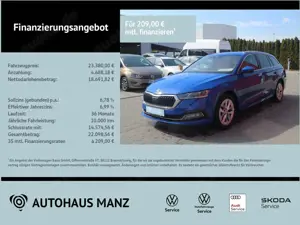 Skoda Octavia Combi 2.0 TDI Style KLIMA LED ALU