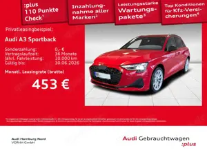Audi A3 1.5 TFSI S line S tronic Nav Kamera