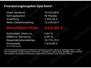 Opel Astra L ST ELEGANCE CDTI AT+LED LICHT+NAVI+RÜCKFAHRKAMER Bild 5