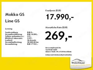 Opel Mokka GS Line Navi+Kamera+Totwinkel+WinterPak Bild 4
