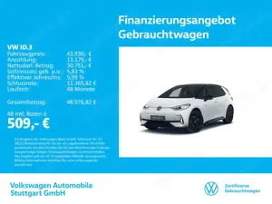 Volkswagen ID.3 GTX Navi AHK Kamera P-Dach