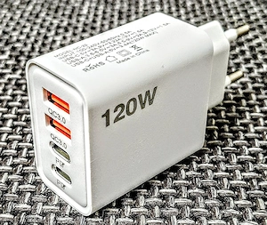 120W Ladegerät Stecker Smartphone Tablet Elektrogeräte 