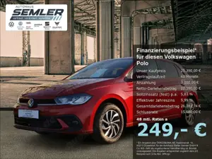 Volkswagen Polo VI Life 1.0 TSI DSG R-KAM GRA SHZ APP LED