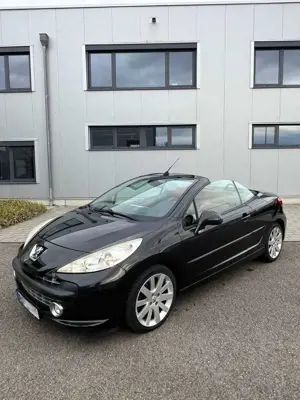 Peugeot 207 CC Cabrio | Schwarz/Braun | Top Zustand Bild 2