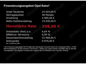 Opel Astra L ST ULTIMATE AT+LED LICHT+NAVI+360 GRAD KAMERA+SI Bild 5