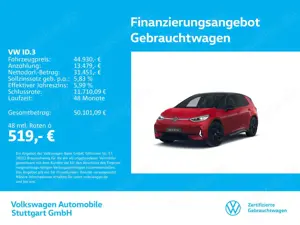 Volkswagen ID.3 GTX Performance Navi Kamera AHK ACC LED SHZ