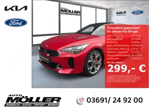 Kia Stinger 3.3T GT AWD Glasdach LED HUD Bastuck 360°Kamera Le