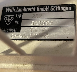 Lamprecht Hygrograph 