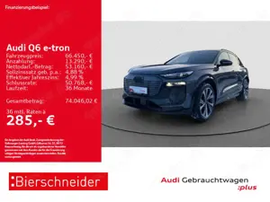 Audi Q6 e-tron Performance S-Line Black MATRIX PANO A