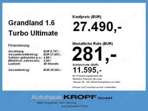 Opel Grandland 1.6 Turbo Ultimate 4 ACC+LED+Navi+SHZ Bild 4