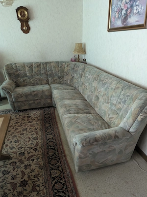 Verschenke Sofa und Sessel