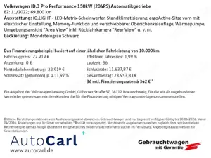 Volkswagen ID.3 Pro Perf. 62kWh STH/IQ.DRIVE/IQ.LIGHT/KAMERA Bild 2
