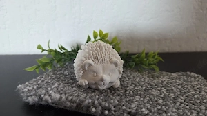 Igel figur weiß 