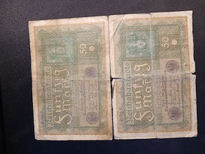 Banknote Reichsbanknote 50 Mark Berlin 1919