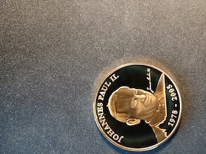 Gedenkprägung Johannes Paul II