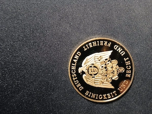 Gedenkprägung Bundespräsident Walter Scheel