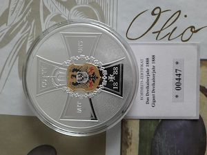 Gigantenprägung Das Dreikaiserjahr 1888