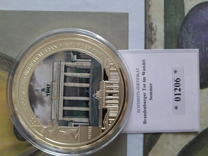 Gigantenprägung "Brandenburger Tor im Sommer"