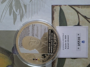 Gigantprägung Konrad Adenauer