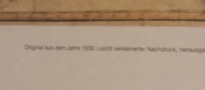 Übersichtskarte Königreiche Bayern, als geographischer Conspect, Nachdruck der Orignalkarte von 1830 Bild 4