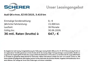Audi Q6 e-tron e-tron 185 kW Bild 2