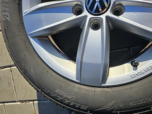 4 Winterräder 205 60R16 92H  16Zoll. Mit Alufelgen Bild 2
