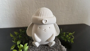 Osterhase hase mit Mütze 