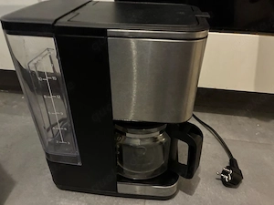 Edelstahl Kaffeemaschine mit Timer - Frisch entkalkt & in OVP
