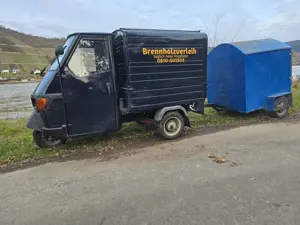 Piaggio Ape APE 50 Van mit Anhänger Bild 4