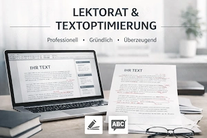 Lektorat & Korrekturlesen | Sprachliche Unterstützung bei Haus-, Bachelor- & Masterarbeiten