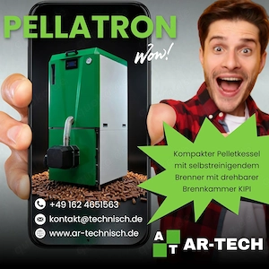 Pellatron   Moderner Pelletkessel