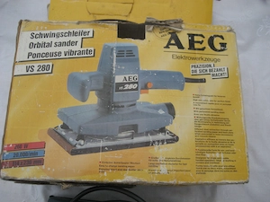AEG Schwingschleifer VS 280 Schleifmaschine Schleifen Handwerker