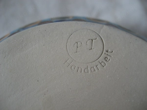 Bunzlauer Keramik Schale 16 cm Handarbeit NP 40   neuwertig Bild 4