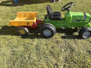 Traktor mit Anhänger