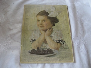 altes Kinderbild signiert A. Meispagel Leipzig 1919 Kunst Antik