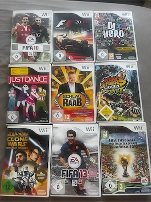Diverse Wii Spiele