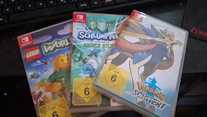 switch 2 mit 29 spielen garantie und rechnung