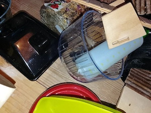 Verkaufe Hamster Mäuse Zubehör