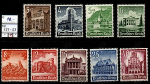 Briefmarken Deutsches Reich MiNr. 751-759