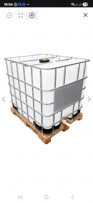 1.000 Liter IBC Container NEU + gebraucht 