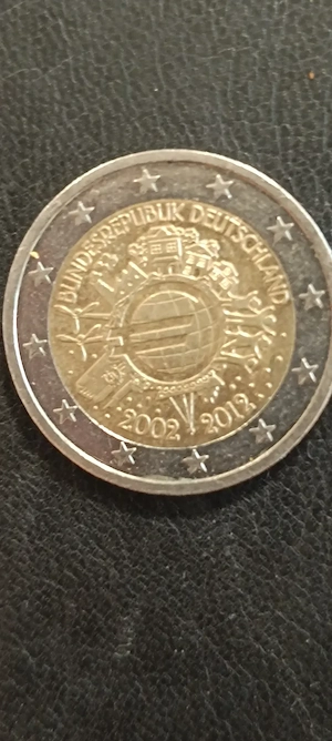 2 Euro 2002 2012 Bundesrepublik Deutschland 