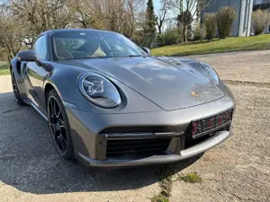 Porsche 992 Turbo S Achatgrau, Leder Bicolor